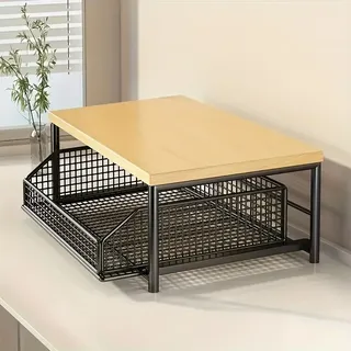 Support rangement microondes cuisine moderne compact gain place…