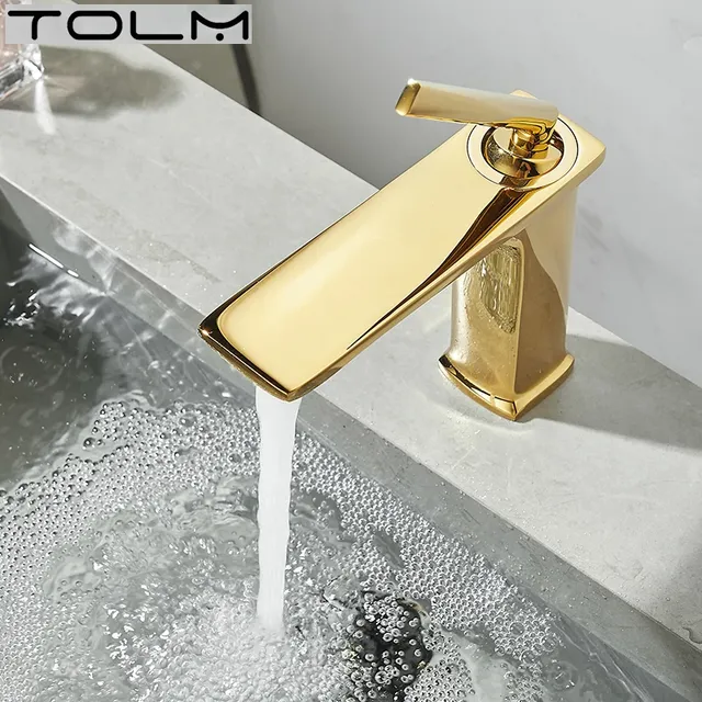 Mitigeur lavabo monocommande contemporain bec plat… – vue 4