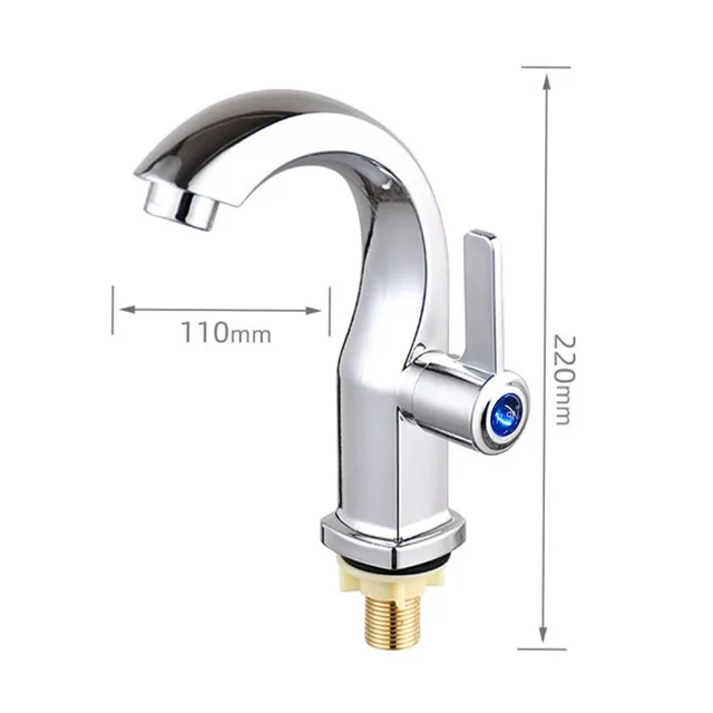 Robinet de lavabo de salle de bains ABS – vue 3