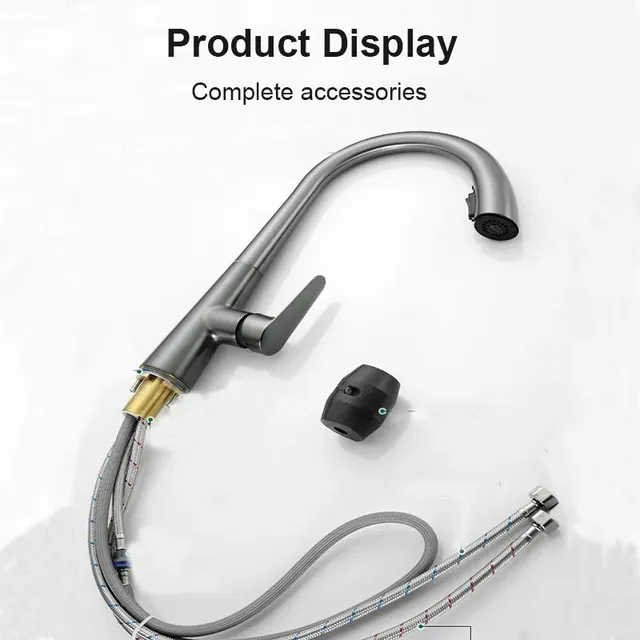 Robinet de cuisine extractible – vue 3