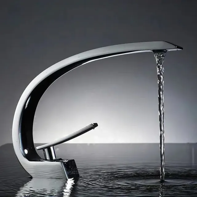 Mitigeur monocommande lavabo vasque bec haut cascade… – vue 5