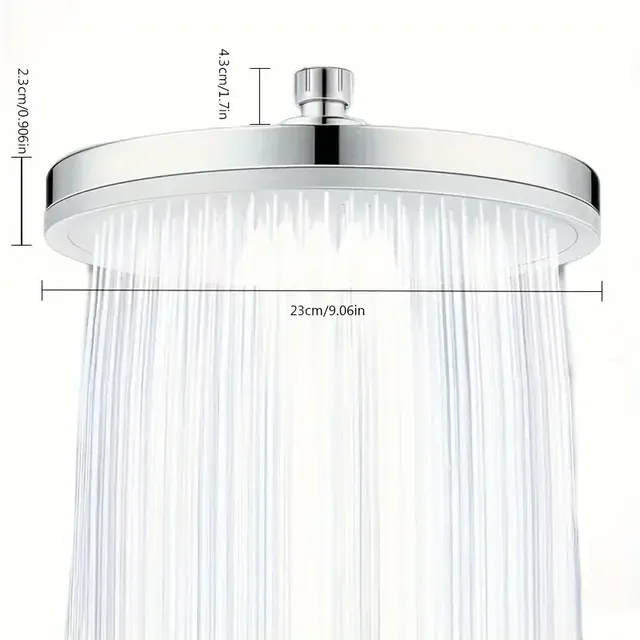 Pommeau de douche à effet de pluie – vue 5