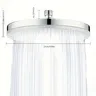 Pommeau de douche à effet de pluie – vue 5