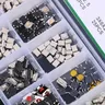 250 pièces 10 Types interrupteur tactile léger touches… – vue 4