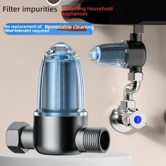 Cartouche filtrante pour chauffe-eau en acier inoxydable – vue 2