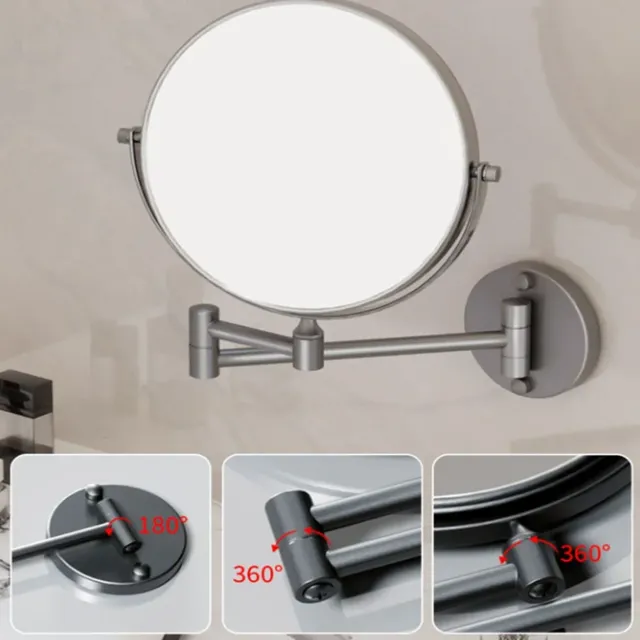 Miroir de maquillage télescopique mural – vue 5