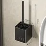 Brosse de nettoyage de toilettes en acier inoxydable – vue 6
