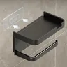 Porte papier hygiénique mural tablette rangement… – vue 4