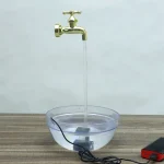 Bec coulant Invisible arrosoir fontaine robinet flottant fontaine nouveauté robinet pour maison jardin cour décoration extérieure