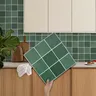 Panneaux muraux carrés en PVC à décoller et à coller – vue 1