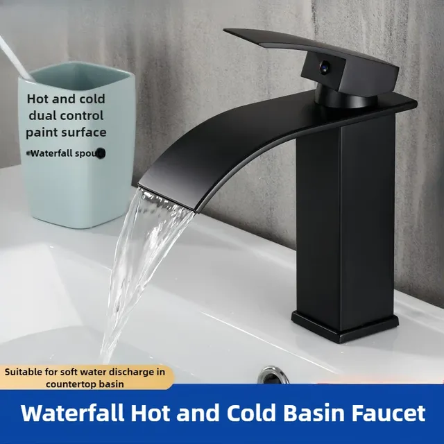 Robinet de lavabo en acier inoxydable – vue 2