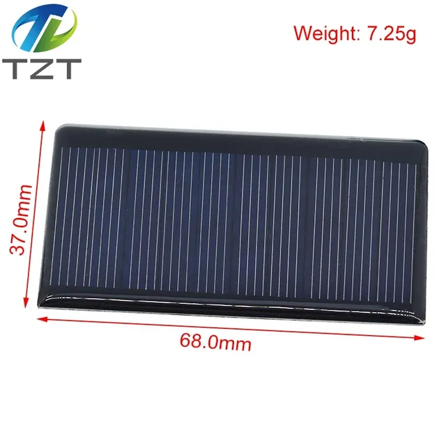 1/3 pièces 5.5V 50mA panneaux solaires polycristallin… – vue 2
