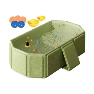 Baignoire pliable pour bébé, Durable, bassin de bain pour bébé, grande baignoire à remous Portable épaisse avec fonction de douche, pour la maison, les voyages et la voiture