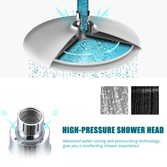 Pommeau de douche à haute pression – vue 3