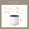 Rangement ustensiles cuisine compact compartimenté trois… – vue 6