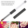Pinceau ongulaire rétractable ovale plat gel UV… – vue 3