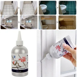 Agent de remplissage de réparation d’écart de carrelage étanche pour la maison, remplissage d’écart de carrelage, réparation de coulis pour la vie, 150ml, 1 pièce Agent de remplissage de réparation d’écart de carrelage étanche pour la maison, remplissage d’écart de carrelage, réparation de coulis pour la vie, 150ml, 1 pièce