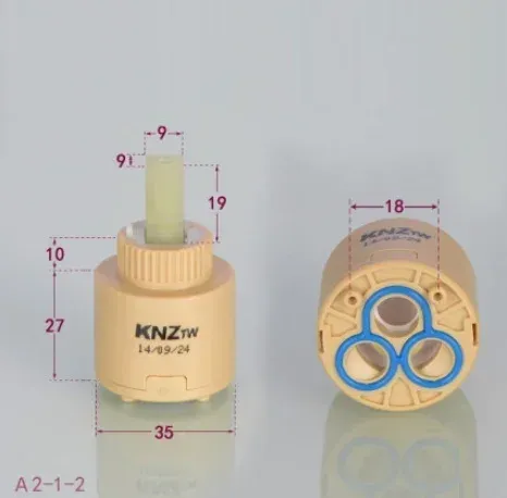 Cartouche rechange céramique mitigeur robinet plastique… – vue 7