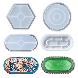 Plateau ovale en Silicone