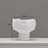 Pots en résine géométriques abstremberg à large bouche – vue 5