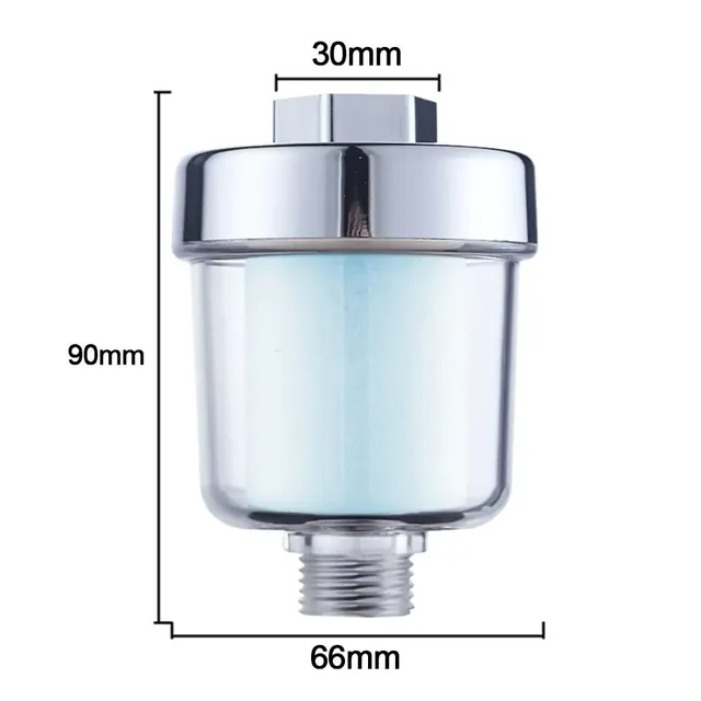 Filtre douche universel pomme filtrée cartouche amovible… – vue 4