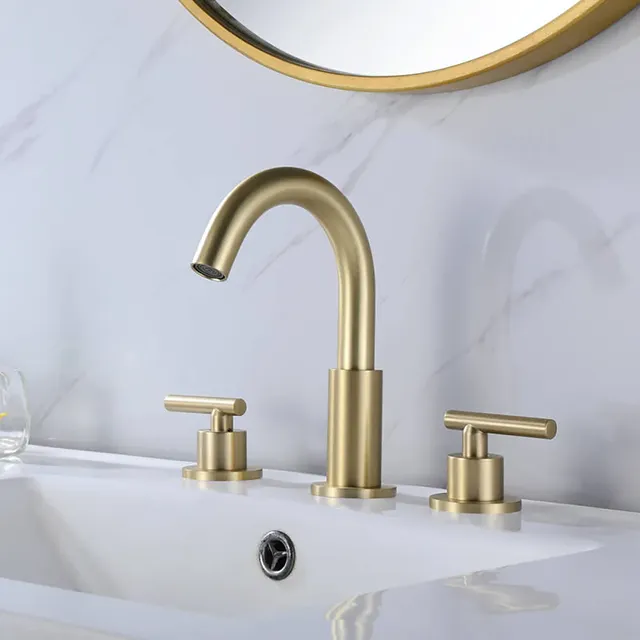 Robinet de lavabo à double poignées froides et chaudes – vue 2