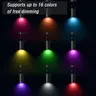 Ampoule LED intelligente RGB GU10 E27 E14 B22 – vue 3