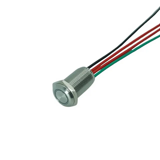 Interrupteur tactile 16mm acier inoxydable 304… – vue 5