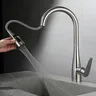 Robinet extractible de cuisine brossé – vue 4
