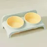 Bols doubles Bol d'eau de nourriture pour chat 15 °… – vue 5