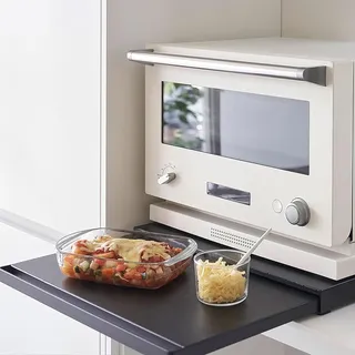 Tiroir de rangement pour micro-ondes de cuisine
