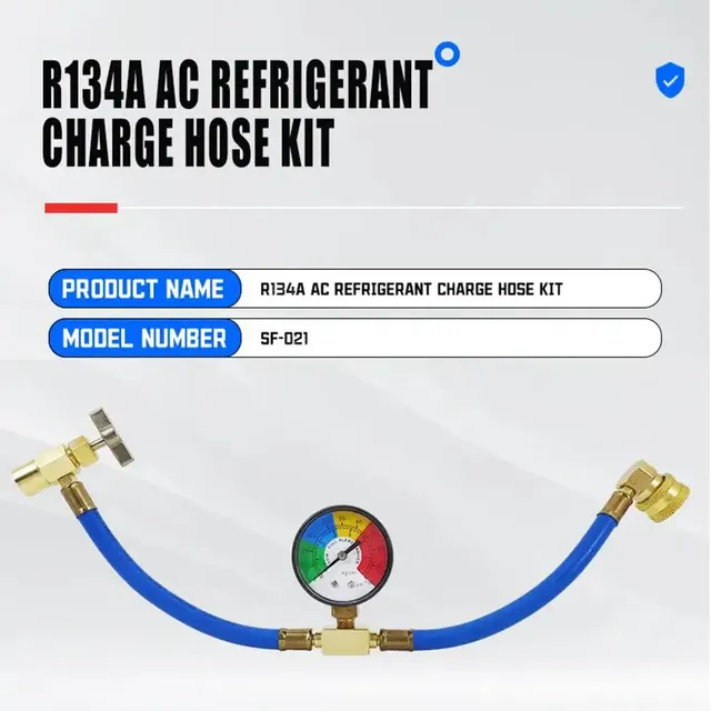 Tube de fluor de remplissage de réfrigérant R134A tube… – vue 5