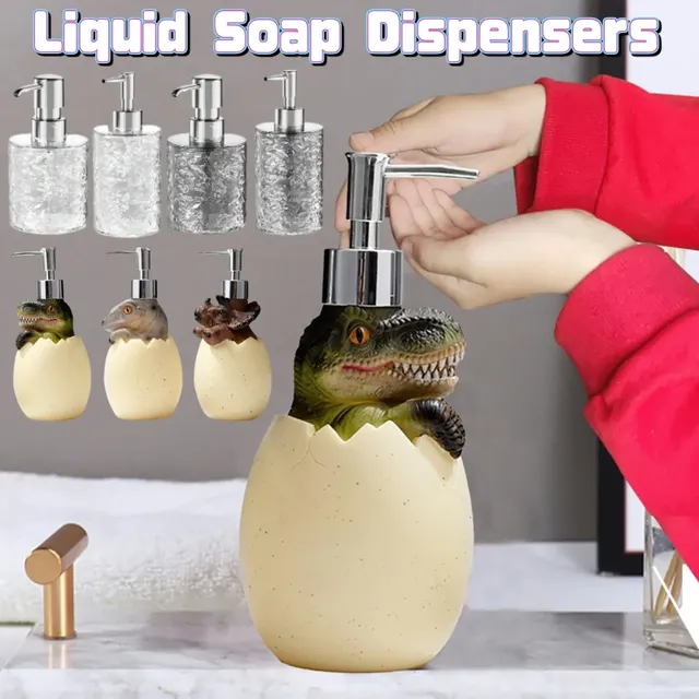 Distributeur savon liquide dinosaure mignon pompe…