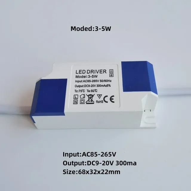 Transformateur panneau plafonnier 300mA 600mA 900mA LED… – vue 6