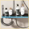 Système de douche gris avec lumière ambiante – vue 2