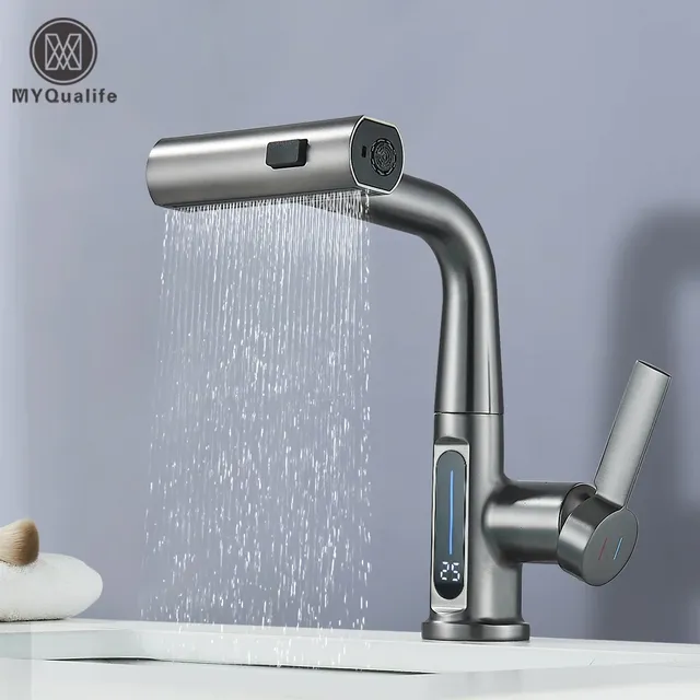 Robinet mitigeur monocommande lavabo monotrou inox… – vue 2