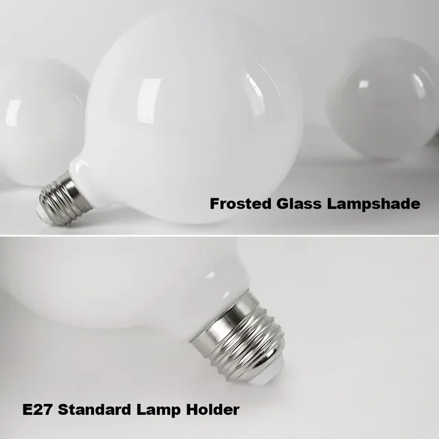 Grande Ampoule LED E27 AC 220V 110V G80 G95 G125 – vue 4