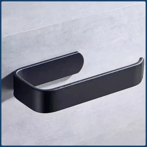 Porte-serviettes auto-adhésif en aluminium, espace sans perçage, support de rangement pour serviettes de salle de bain, papier de soie, pour cuisine, salle de lots Porte-serviettes auto-adhésif en aluminium, espace sans perçage, support de rangement pour serviettes de salle de bain, papier de soie, pour cuisine, salle de lots