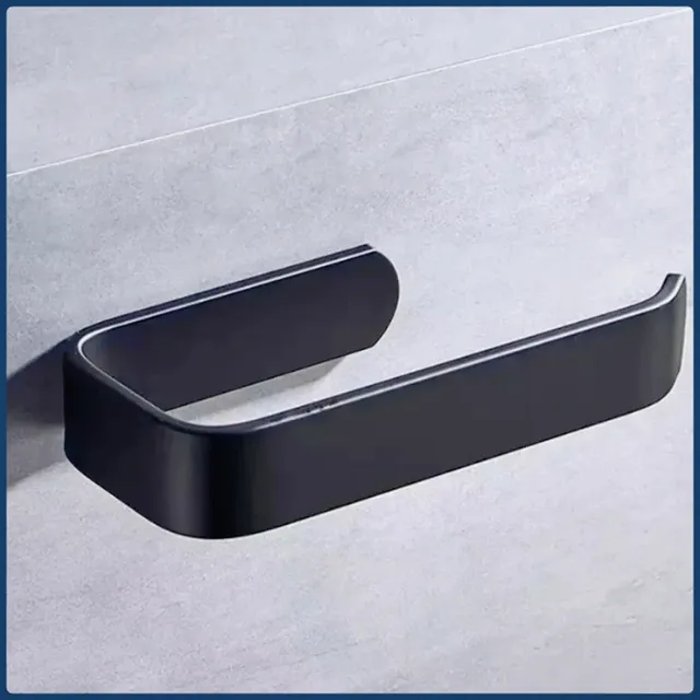 Porte-serviettes auto-adhésif en aluminium