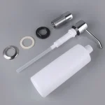 Distributeur de savon pour évier de cuisine intégré, distributeur de savon de comptoir, capacité de 300ML, pompe à Tube, livraison directe