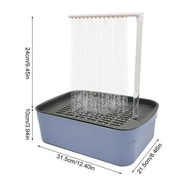 Baignoire automatique pour perroquets – vue 6