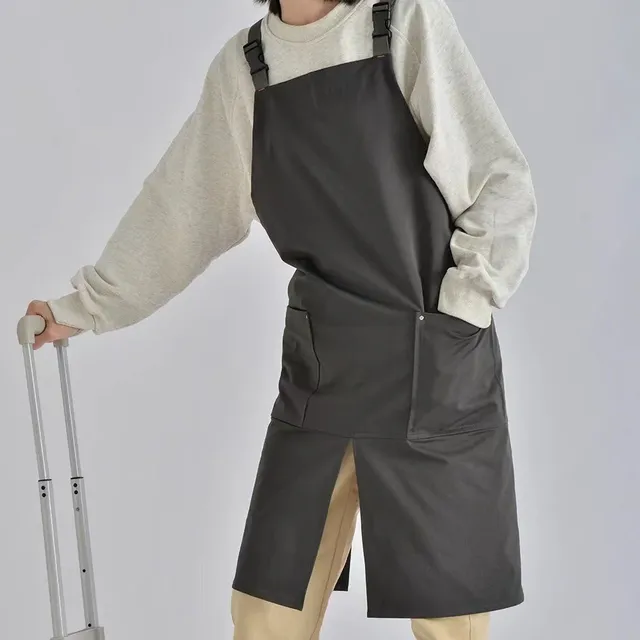Tablier de serveur imperméable avec poches pour cuisine – vue 4