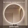 Miroir rond mural intelligent tactile led rétroéclairage… – vue 5