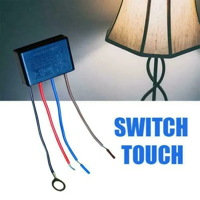 220V tactile lumières interrupteur lampe de Table… – vue 4
