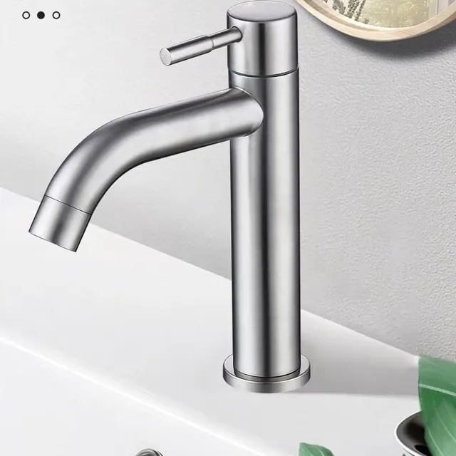 Robinet de lavabo en acier inoxydable 304 – vue 5