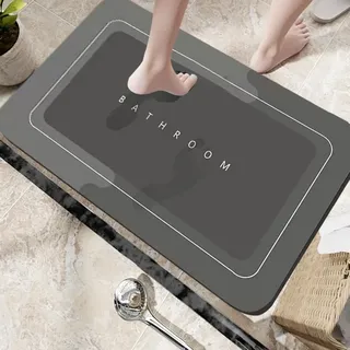 Tapis de bain tapis magique modernisé salle de bain en caoutchouc…
