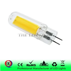 Ampoules LED G4 en verre, 7W 9W 12W COB, lampes de remplacement 40W -80W, ampoule halogène pour plafonnier suspendu