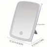 Miroir de maquillage LED avec capteur tactile – vue 4