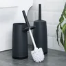 Ensemble de brosses de toilette à manche…