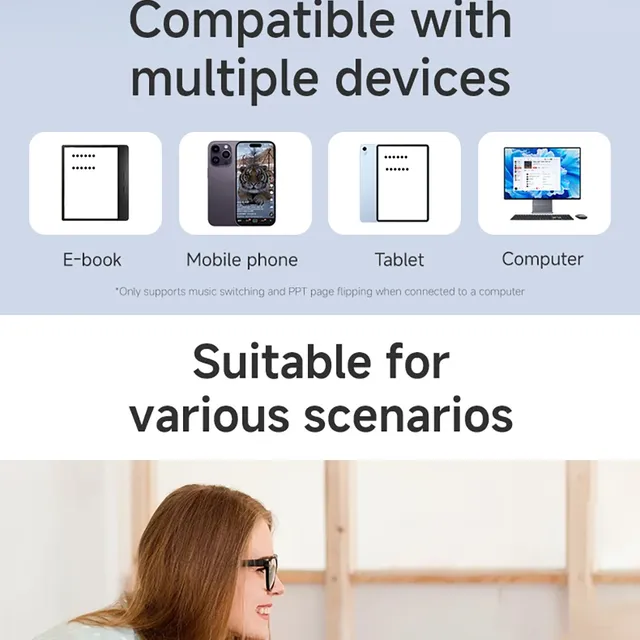 Tourneur de Page Bluetooth caméra/stylo de contrôle de… – vue 3